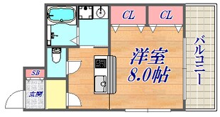 M’s三宮の物件間取画像